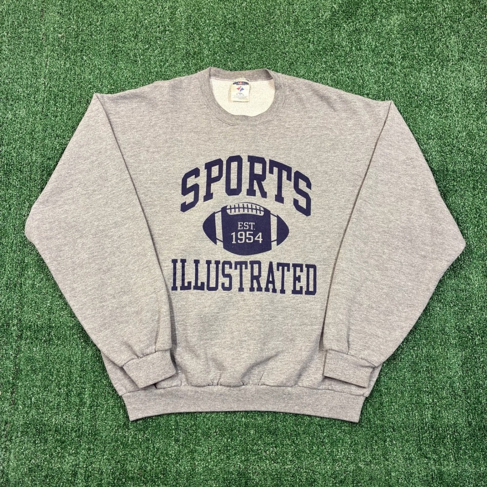 Vintage 90s Jerzees Sports Illustrated Crewneck Sweatshirt